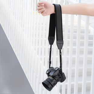 Cross-border diving material camera shoulder strap SLR neck strap neck adjustable digital camera shoulder strap quick camera strap