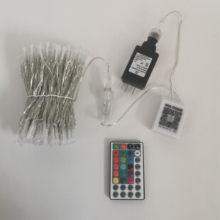 RGB Bluetooth APP copper wire light String LED Christmas holiday decoration colorful synchronous music USB voice control copper wire light