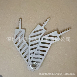 Трансграничный новый Comb Lock Picks невидимый инструмент многофункциональный портативный инструмент на открытом воздухе