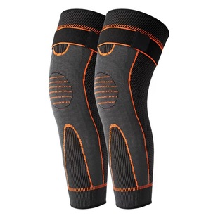 Factory wholesale wormwood dot matrix knee pads self-heating warm extended strap knee pads winter leg pads to relieve old cold legs