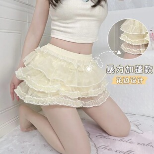 Pumpkin pants skirt cake skirt anti-glare jk dog short tutu skirt lolita inside summer cute bottoming safety pants