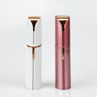 Cross-border lipstick shaver electric hair removal machine eyebrow repair artifact women's mini facial hair removal instrument facial hair shaving instrument