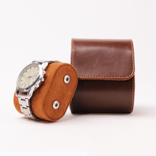 Factory Watch storage box business leather storage bag watch leather gift box PU in stock single pack