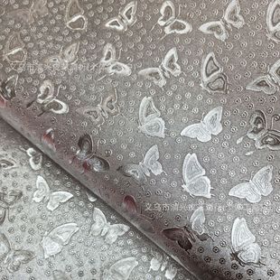pvc gold silver leather sheep pattern butterfly crocodile stone pebble high gloss leather