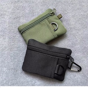 Original Japanese mini coin purse card holder small wallet zipper youth outdoor sports storage bag small hanging bag