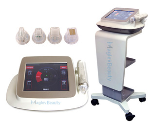 Gold radio frequency Microneedle acne pit print to improve stretch marks repair microcrystalline beauty instrument Microneedle RF