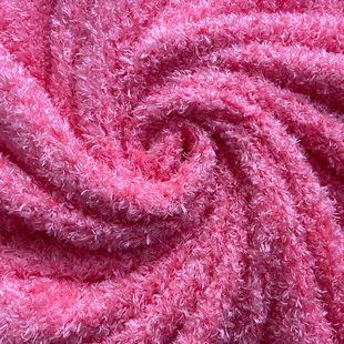 Spot plush polyester peach velvet color roll plush seagrass velvet home textile pillow fabric plush toy flannel