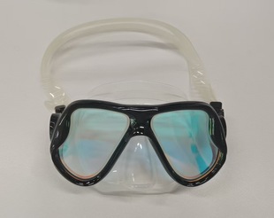 Deep Diving Mask Adult Cross-Border Amazon Swimming Anti-Fog Diving Glasses Fully Dry Surfing Silicone Snorkeling Mask
