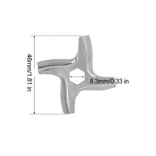 Household meat grinder accessories stainless steel blade knife net meat grinder cutterhead orifice plate enema machine accessories