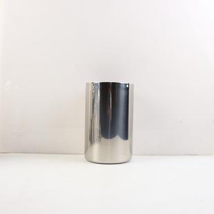 Straight body double stainless steel 1600ml ice bucket wine ice bucket bar wine KTV ice bucket foreign trade export