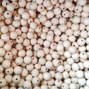 cross-border factory log color round wood beads beaded loose beads diy multi-functional crafts lotus wood beads jewelry accessories