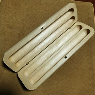 Spot White Wood Beech Pen Box Log Double Redwood Gift Box Wooden Pen Box Solid Wood Pen Box Vintage Maple Pen Box