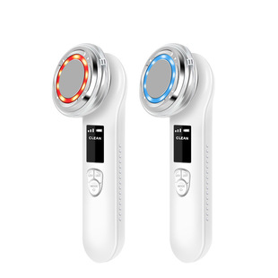 New hot and cold import instrument household facial massager micro-current lifting and tightening skin rejuvenation beauty instrument bailekang