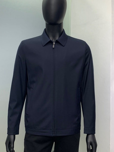 Men's Spring and Autumn New Business Executive Coat Dad's Laps Jacket 50-year-old 40-year-old Work Clothes Loose Top