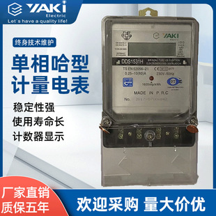 Foreign trade cross-border export single-phase wall-mounted card 220V smart meter electronic meter meter Africa wholesale