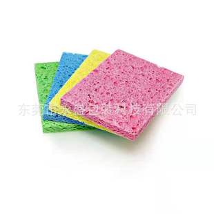 Wood Pulp Cotton Dishwashing Sponge for Cleaning, Water Absorption, Compressed Wood Pulp Cotton Sponge, Beauty Cleaning Sponge Manufacturer Customization