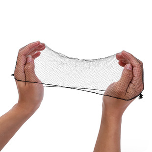 Invisible Hair Net Hanfu Wig Storage Net Bag Meatballs Stewardess Dance Hair Disc Artifact Disc Hair Net Bag Disposable