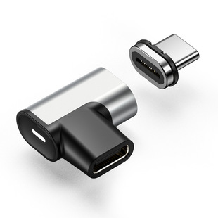 24Pin боковой всасывающий адаптер Type-C pd100w Быстрая зарядка MacBook конвертер USB3.1 Магнитный адаптер