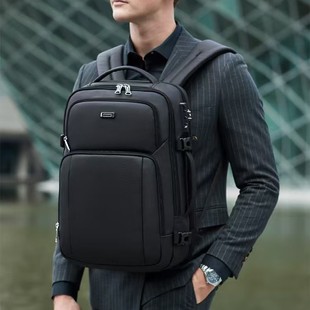 2024 Autumn New Elite Men's Business Commuting Backpack Fashionable Multifunctional Waterproof Large Capacity Computer Bag
