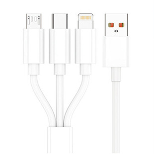 Xidian M10/M11 data cable is suitable for Android Apple type-c interface 6A high current fast charging