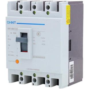Chint leakage molded case circuit breaker NM1LE-400S/3300 three-pole four-pole leakage protection leakage jump