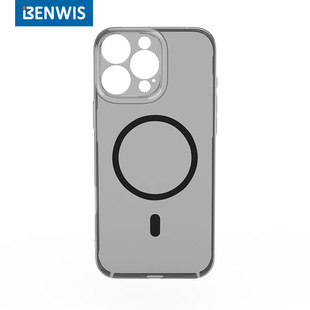 BENWIS iPhone16 Phone Case for Apple 16 Magnetic Absorbing Phone Case 16 Transparent Shell Drop-resistant Protective Cover