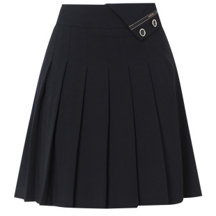 2025 Summer Fashion Pleated Skirt Short Skirt Women's New Pleated Skirt Covers the Crotch, Slimming High Waist Casual Skirt