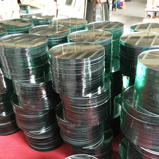Double-Sided Lens Round Glass Cosmetic Mirror Glass Lens Manufacturers Supply Various Shapes of Lens Cutting Wholesale