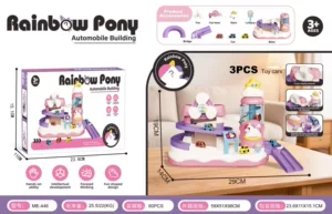 Игрушечная железная дорога с машинками-приключениями 3–6 лет
