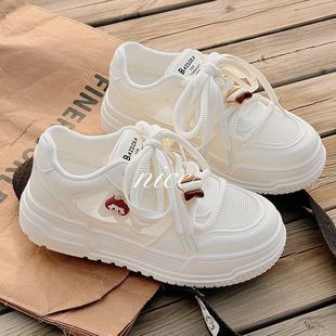 Summer Women's Shoes Breathable White Shoes Women's 2025 New Mesh Shoes Mesh Shoes All-match Niche Skirt Shoes