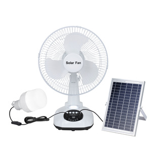 Factory direct supply to connect mobile phone Bluetooth music T9 solar charging fan outdoor camping portable table fan wind