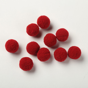 Multicolor polypropylene wool ball high elastic polyester wool ball DIY creative clothing accessories hat accessories can be customized