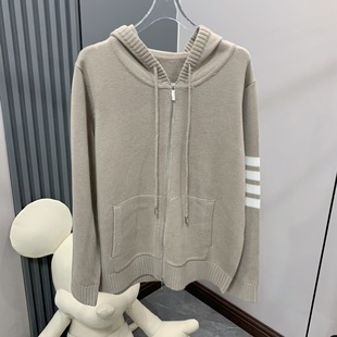 THOM BRASSY 9276 Sailboat Zip-Up Hoodie