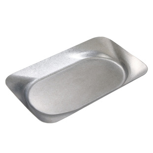 Vintage Stainless Steel Tableware Chopsticks Spoon Plate Ashtray Rice Bowl Soup Bowl Old Japanese Flavor Dish snack plate