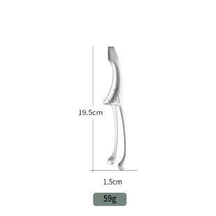 Korean-style 304 stainless steel barbecue clip barbecue kitchen fried steak clip food food clip bread multi-function clip