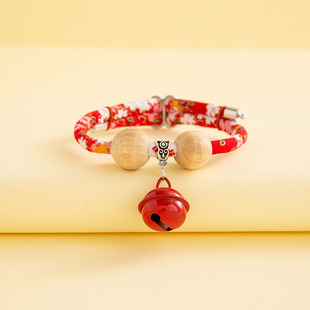 Pet Cinnamomum Деревянные Бусины Инсектицид Lucky Cat Ошейник Ветер Кошка Собака Экстракорпоральный Инсектицид Ожерелье от блох