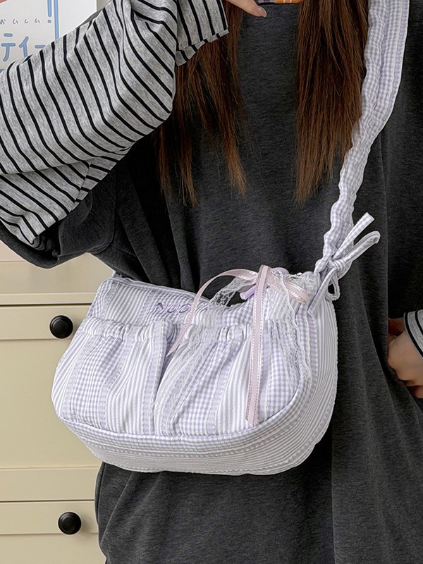 Instagram-worthy, high-value, minimalist backpack for women, niche preppy style, shoulder bag, fresh and cute tote/crossbody bag for women.