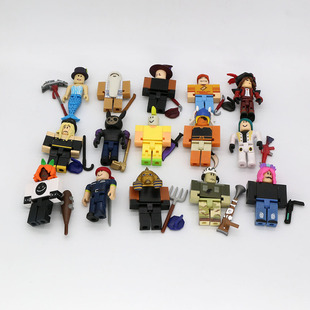 Разнообразные трансграничные игры roblox, периферийная версия Doll Collection, строительные блоки виртуального мира, кукла, собранная игрушка