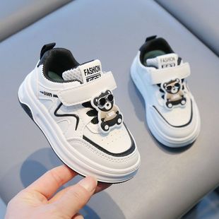 Girls' sneaker Children's Shoes Spring and Autumn New Cartoon Western Style Little Girl's Shoes Board Shoes Baby's All-match
