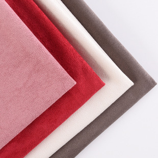 New in stock Korean velvet deer velvet 190g-200g suede boots drawstring pocket suede fabric