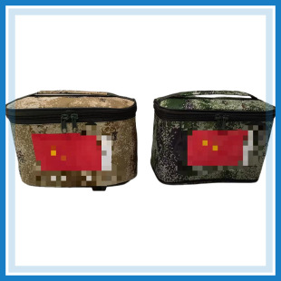 Camouflage Wash Bag Camping Outdoor Storage Bag Travel Wash Bag Portable Bath Carrying Bag Waterproof Convenient Compact