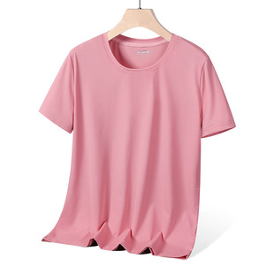 2024 Men's and Women's Couple's Quick-drying Short-sleeved T-shirt Outdoor Fitness Quick-drying Men's Sports Casual Clothes Half-sleeved