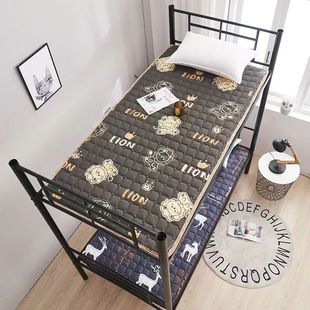 Students' Upper and Lower Laying Cloth Pad Single Breathable Machine Washable Mattress Household Double-sided Foldable Thickened Bedroom Mattress