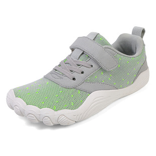 Cross-border 2025 New Children's Head Barefoot Five-finger Soft-soled Casual Shoes Breathable Walking Shoes Outdoor Mountaineering Shoes
