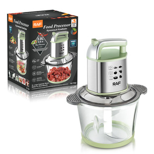 RAF Europe electric meat grinder large capacity stuffing machine garlic machine meat machine 3L gauge cross-border household