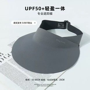 New Style Non-Sense One-piece Empty-top Sunscreen Hat Women's Non-marking Large Brim Anti-ultraviolet Sun Hat Foldable Sun Hat
