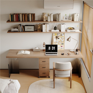 Strictly Selected Full Solid Wood Study Desk Student Study Desk Home Desktop Computer Desk Rectangular Desk Workbench