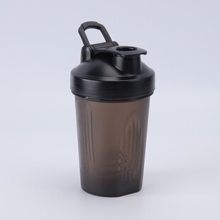 Protein Powder Shaker Cup Satchel Plastic Water Cup 400ml Outdoor Fitness Sports Milkshake Mixing Cup Can Be Customized with Logo