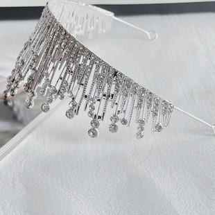 CQ5-5 new luxury three-dimensional rhinestone crown Queen princess bride Crown wedding dress photography accessories