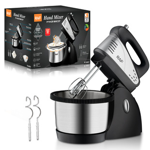 European standard high-power egg beater electric household desktop full-automatic egg beater milk cover mixing cream beater